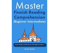 Jackie Bolen Bolen Jac Master Finnish Reading Comprehension (Beginn (Tascabile)