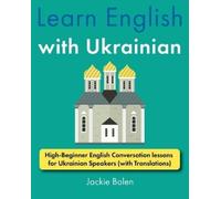 Jackie Bolen Learn English with Ukrainian (Tascabile)