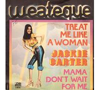 Jackie Carter - Treat me like a woman (1976) / Vinyl single [Vinyl-Single 7'']
