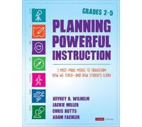 Jackie Miller Christopher Butts Jeffrey D. W Planning Powerful Inst (Tascabile)