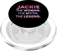 Jackie The Woman The Myth Legend Nome Personalizzato Donne PopSockets PopGrip per MagSafe
