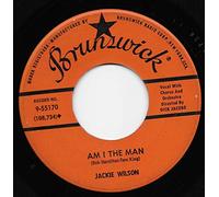 JACKIE WILSON 45 RPM Am I the Man / Alone At Last