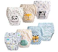 JackLoveBriefs Mutandine Apprendimento Bambini Intima per Bambini Cotone 2-3 Anni Multicolore，Dimensione:90