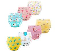 JackLoveBriefs Mutandine Apprendimento Bambini Intima per Bambini Cotone 3-4 Anni Multicolore，Dimensione:M