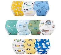 JackLoveBriefs Mutandine Apprendimento Bambini Intima per Bambini Cotone 4-5 Anni Multicolore，Dimensione:L