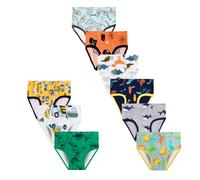 JackLoveBriefs Slip Bambino Ragazzo Mutande in Cotone 4-5 Anni,Pacco da 9,Multicolore,Dimensione:120
