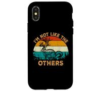 Jackrabbit Vintage Retro I'm not like the others Jackalope Custodia per iPhone X/XS