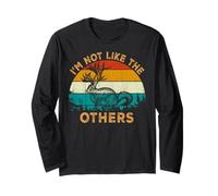Jackrabbit Vintage Retro I'm not like the others Jackalope Maglia a Manica