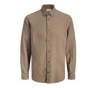 JACK & JONES Camicia 'JJESummer' marrone chiaro Uomo JACK & JONES XL