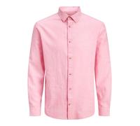 CAMICIE Uomo JACK&JONES 12289174 SUMMER LINEN PRISM PINK