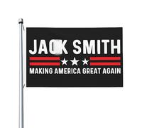 Jacks Making America Great Again Bandiera 3x5 Esterni Doppia Faccia Divertente Bandiere Decorazione da Parete per Casa Giardino Patio 9,1 x 1,5 m, Jacks Making America Great Again Arazzo p