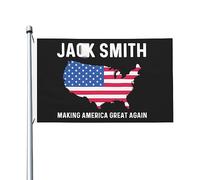 Jacks Making America Great Again Bandiera per la stanza dei ragazzi Bandiera vintage su entrambi i lati Decorazione da parete per la camera delle ragazze 9,1 x 1,5 m, Jacks Making America