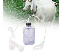 Jacksing Mungitore Domestico, Dispositivo di mungitura Domestico Portatile 3L Mungitrice della Capra Operazione Manuale Kit mungitore della Mucca delle Pecore(per la Capra)