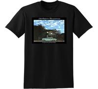 Jackson Browne T Shirt Late for The Sky Round Neck Unisex Tops Men's 100% Cotton Short Sleeve Tees Black L