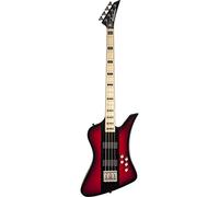 Jackson Dave Ellefson Bird IV RS Red Burst/Black Centerstripe - Basso elettrico a 4 corde
