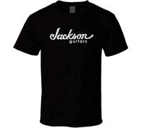 Jackson Guitars Logo New Vintage Tee Round Neck Unisex Tops Men's 100% Cotton Short-Sleeve T-Shirts L