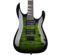 Jackson JS Series Dinky Arch Top JS32Q DKA HT AM Transparent Green Burst - Chitarra elettrica
