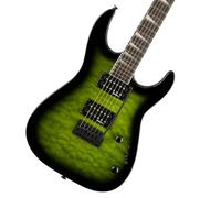 Jackson JS Series JS20 DKQ 2PT Transparent Green Burst - Chitarra elettrica