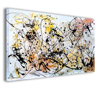 Jackson Pollock - N. VII - Stampa su tela moderna - Quadro astratto per arredo