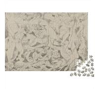 Jackson Pollock Puzzles Di Legno 1000 Piece, DIY Jigsaw Puzzle disegno for Teens, museo Challenging Decompression, Fun Games, Educational Toys, Puzzle Impossible arte