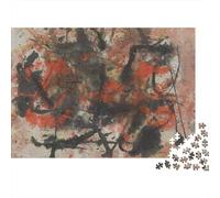 Jackson Pollock Rompicapo Adulti, 1000 Pcs Puzzle museo Classici, Puzzles arte Giochi Rilassamento E Intelligence, Puzzle Impegnativi, Regalo Per Amore E Amico