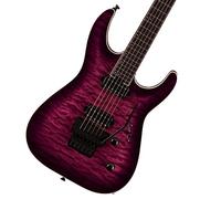 Jackson Pro Plus Dinky DKAQ Transparent Purple Burst - Chitarra elettrica