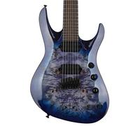 Jackson Pro Series Signature Chris Broderick Soloist HT7P Transparent Blue - Chitarra elettrica