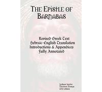 Jackson Snyder The Epistle of Barnabas (Tascabile)