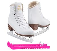 Jackson Ultima Mystique JS1490 - Pattini da ghiaccio per donna/colore: bianco/larghezza: medio/taglia: adulto 7