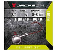 Jackson Unisex - Adulti 10C4050801029034C10 VMC Jighead Jighead - 5 pezzi Round 3/0 per esca lunghezza 5-8 cm, 28 g, multicolore, normale