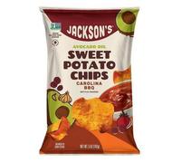 Jacksons Chips, Dolce Patata Patatine Olio di Cocco Carolina BBQ, 148ml (Case 12