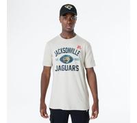 Jacksonville Jaguars New Era cap NFL Regular T-Shirt Distressed Screenprint Team Graphic Stone Unisex