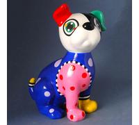 Jacky Zegers Cane Bulldog Jerra Mini Pop Art Firmato Scultura Figura 20465