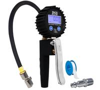 Jaco FlowPro 2.0 - Gonfiatore digitale per pneumatici con manometro, 200 PSI