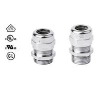 Jacob 50.620 M Pressacavo filettato con antistrappo M20 Ottone Ottone 1 pz.