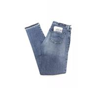 Jacob Cohen Blue Cotton Women Jeans - W30