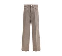 Jacob Cohen Brown Cotton Relaxed Fit Jeans - W25