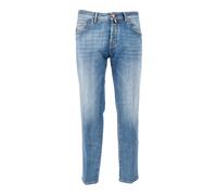 Jacob Cohën - Scott Cropped Slim Fit Jeans - - Jeans - Uomo - Blu - W35