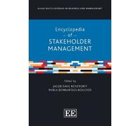 Jacob D. Rendtorff Encyclopedia of Stakeholder Management (Copertina rigida)