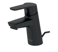 Jacob Delafon E29869-BL Miscelatore Lavabo Magnete con Scarico, Finitura Nero Opaco