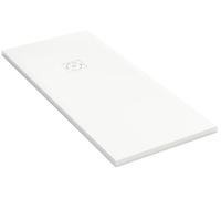 Jacob Delafon - Piatto Doccia Extraplat Struktura - 160 x 70 cm - Gel Coat Neoroc Ultra resistente - Antiscivolo PN24 - Superficie pietra naturale antibatterica - bianco Gypse - E62810-SS2