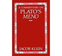 Jacob Klein A Commentary on Plato's Meno (Tascabile)