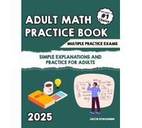 Jacob Kohannim Adult Math Refresher Book (Tascabile)