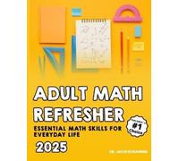 Jacob Kohannim Adult Math Refresher (Tascabile)