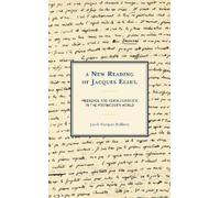 Jacob Marques Rollison A New Reading of Jacques Ellul (Copertina rigida)