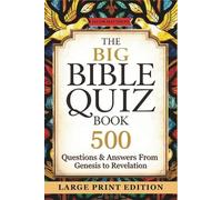 Jacob Matthews The Big Bible Quiz Book 500 Questions & Answers from (Tascabile)