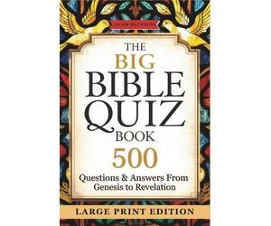 Jacob Matthews The Big Bible Quiz Book 500 Questions & Answers from (Tascabile)