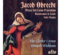 Jacob Obrecht Jacob Obrecht: Missu Sub Tuum Praesidium/... (CD) Album
