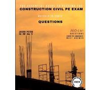 Jacob Petro The Essential Guide to Passing the Construction Civil PE (Tascabile)
