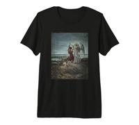 Jacob Wrestling con l'angelo di Gustave Dore (1866) Maglietta Premium